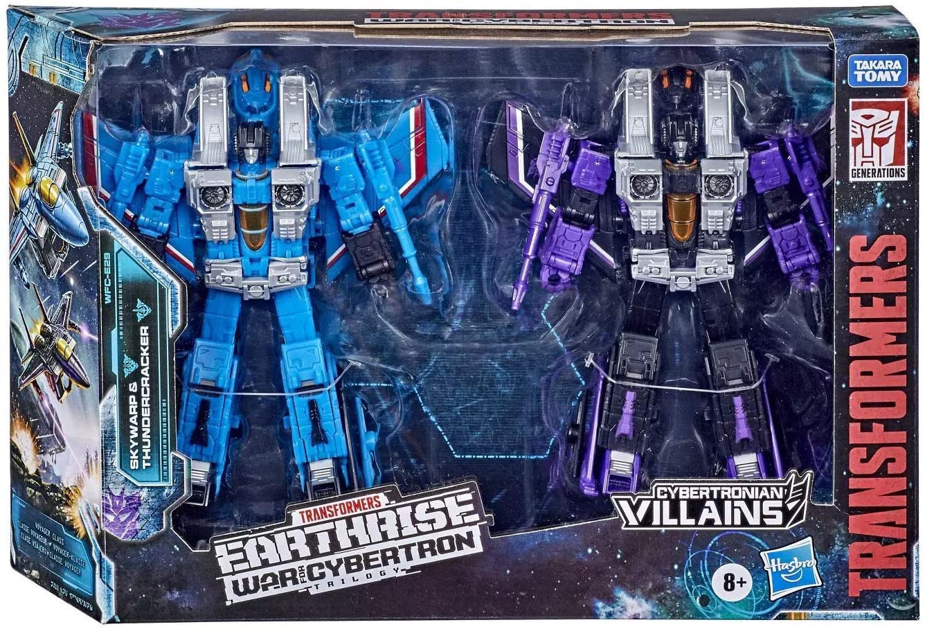 Transformers Toys Generations War for Cybertron: Earthrise Voyager WFC-E29 Seeker Paquete de 2 figuras de acción - Niños a partir de 8 años, 7 pulgadas