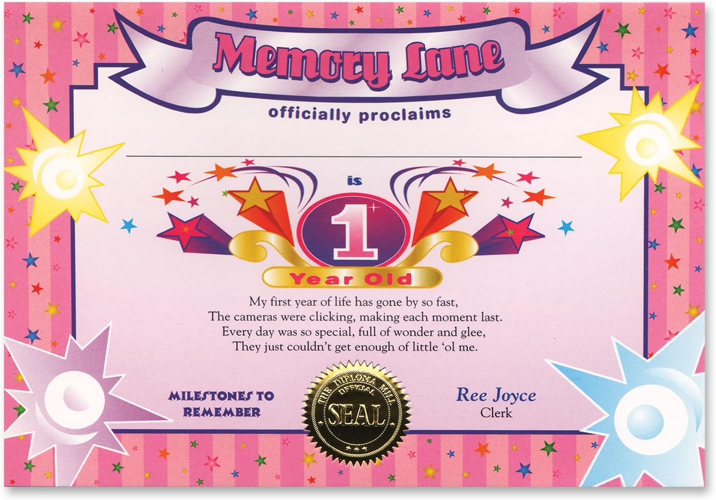 what to give a 1 year old for her birthday