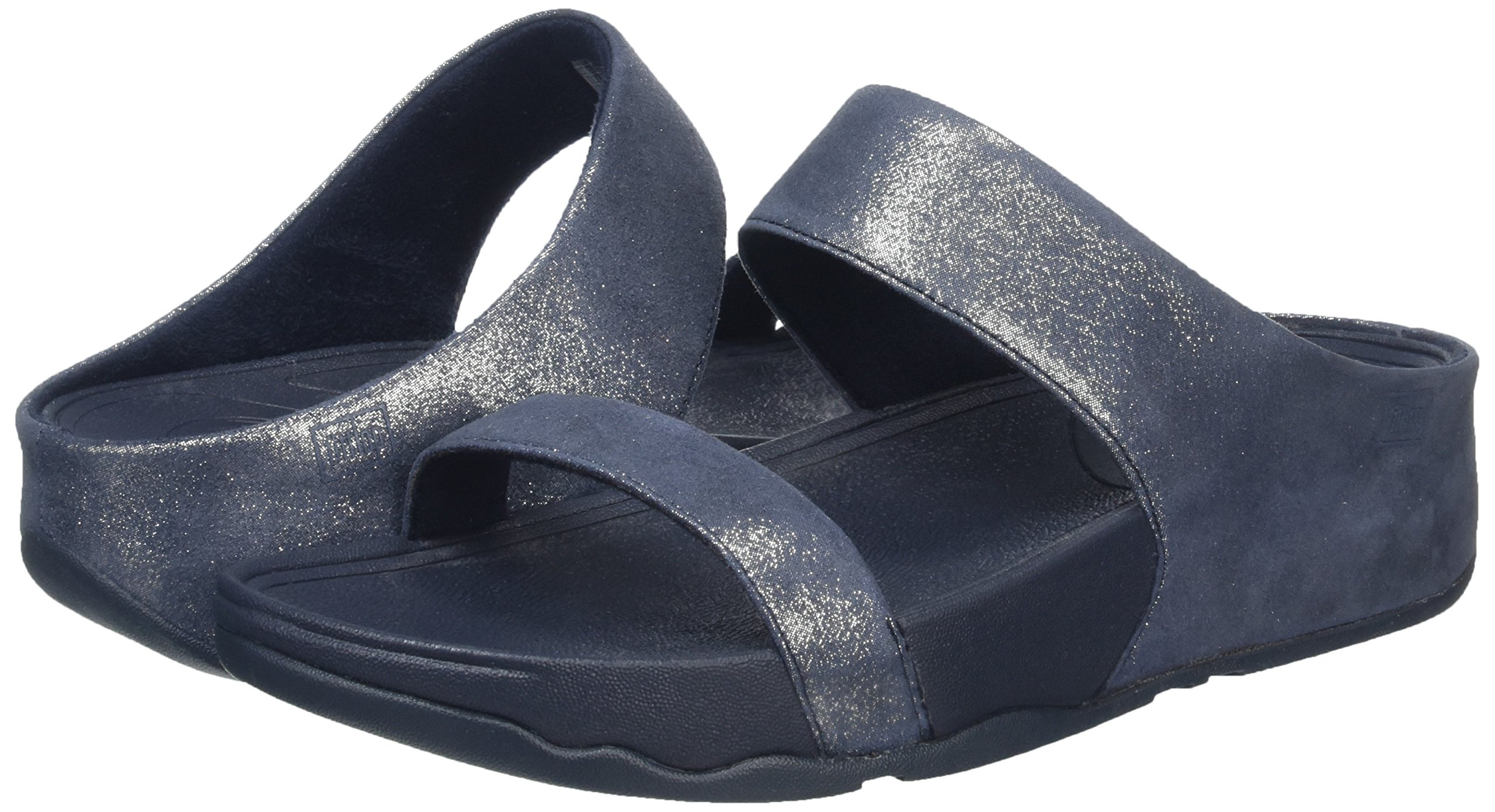 fitflop lulu shimmersuede slide