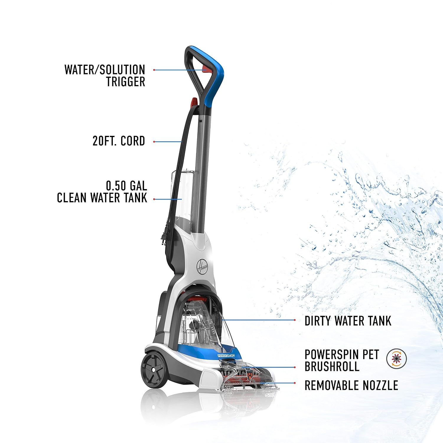 Hoover PowerDash Pet Carpet Cleaner 