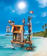 Playmobil Pirates Pirate Harbour with Prison 71792 Playset view 4