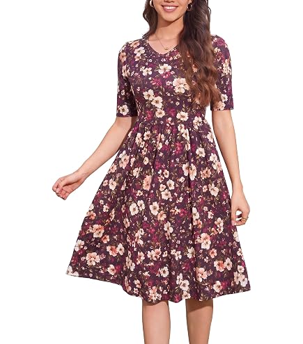 QINYI Women's Nursing Dresses Breastfeeding Comfortable Cotton Midi Breastfeeding Dress with Pockets (US, Alpha, X-Small, Regular, Regular, 307 Sage Green) at Amazon Women's Clothing store