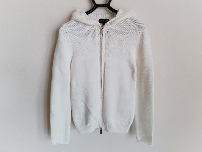 Amazon Co Jp エンポリオアルマーニ Emporio Armani パーカー メンズ 白 中古 ファッション