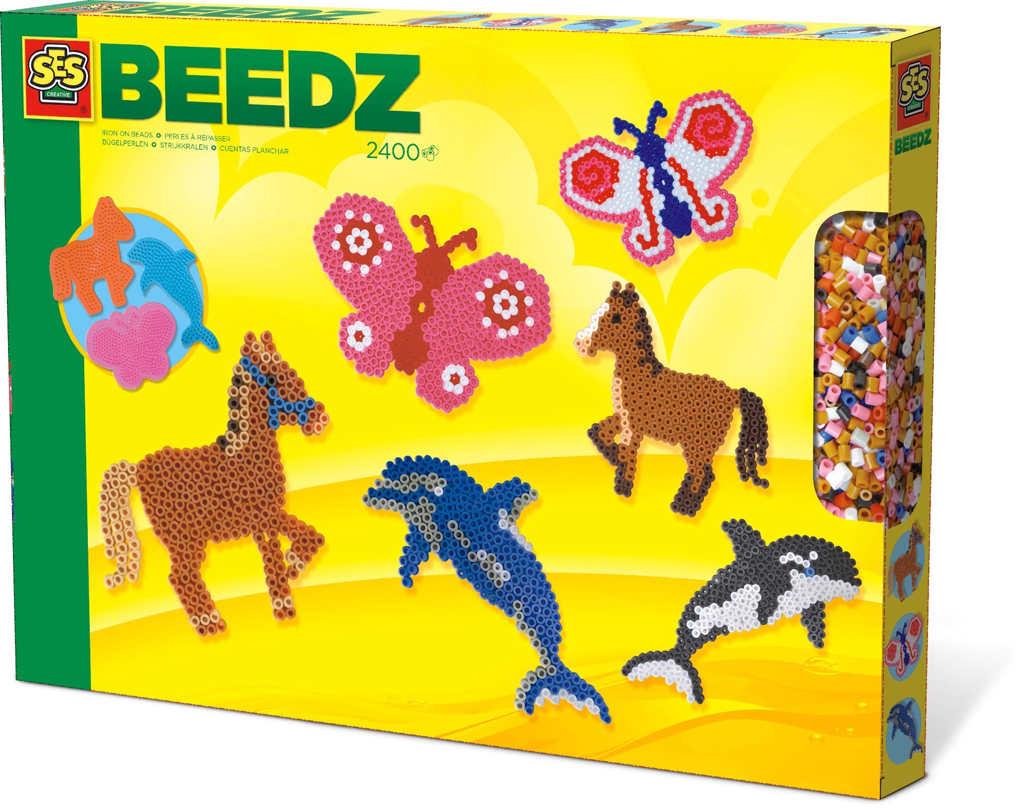 SES 06127 Iron-On Animal Bead