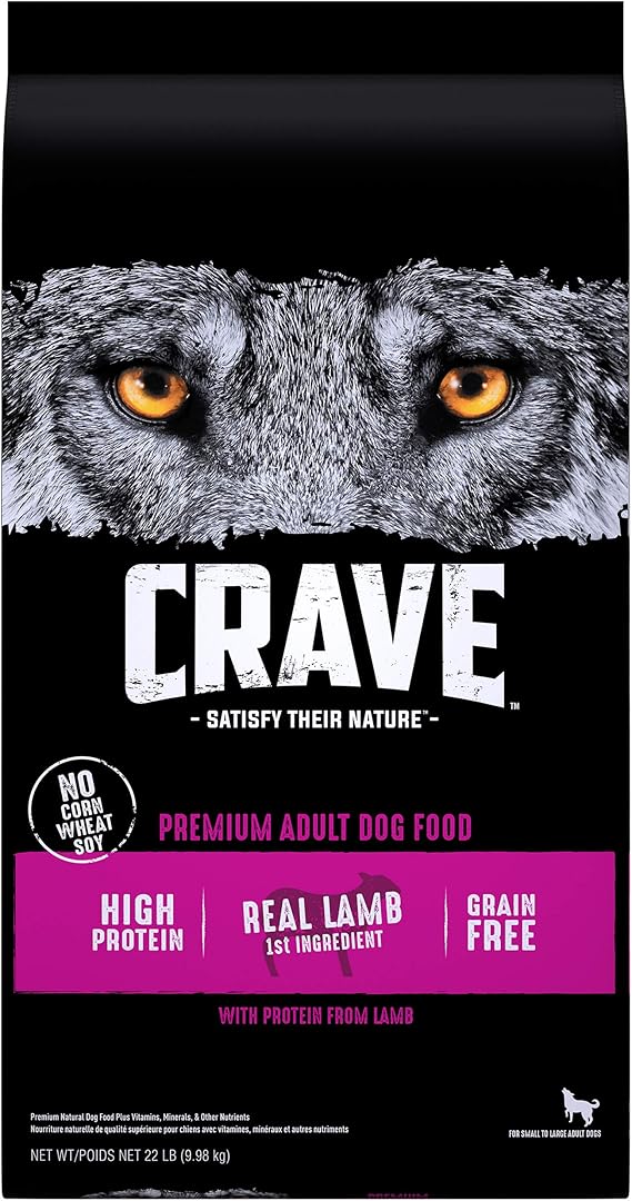 crave lamb and venison dog food