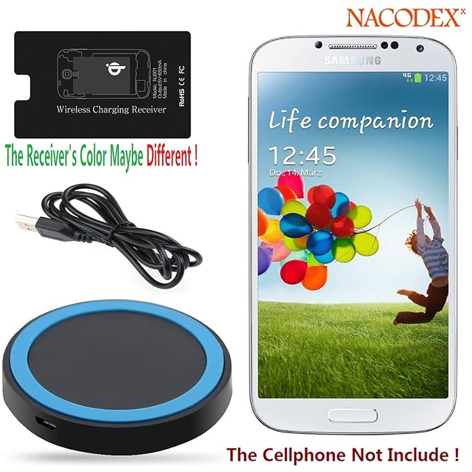 Wireless Charger , Nacodex® Qi Wireless Charging Charger