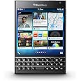 BlackBerry Passport with QWERTZ Keypad - 32GB 4.5" inch (GSM Only, No CDMA) Factory Unlocked 4G/LTE Smartphone (Black) - International Version