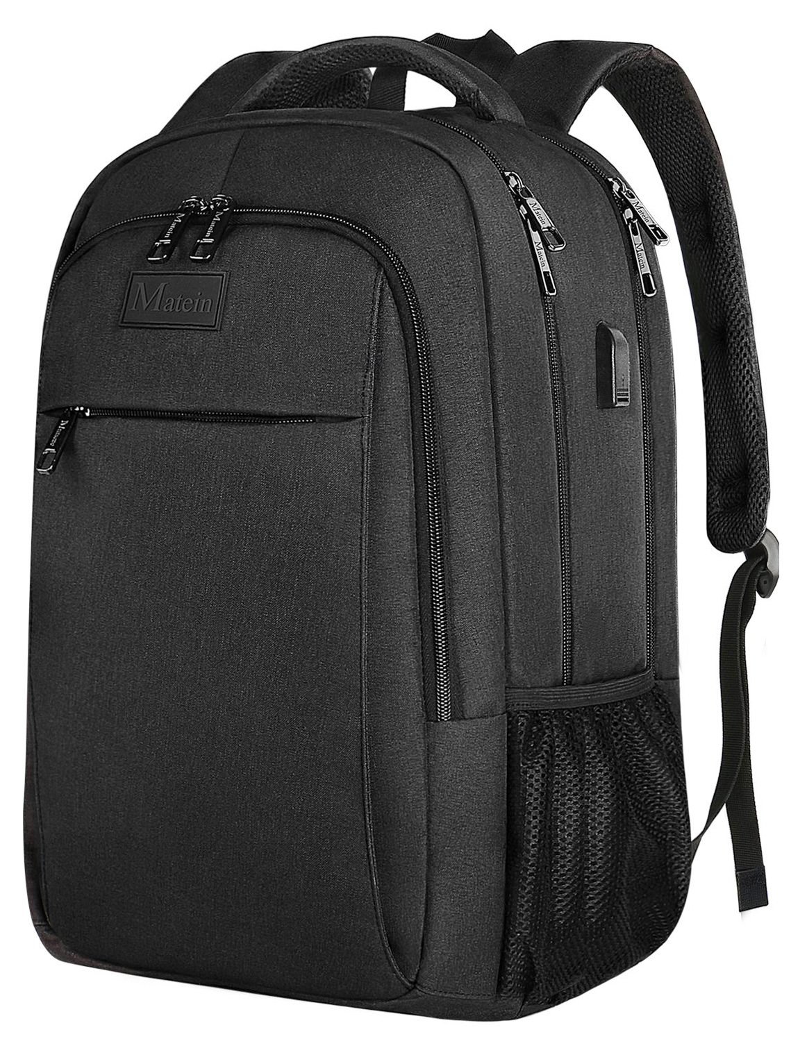 Business Travel Backpack, Matein Laptop Backpack with USB Charging Port