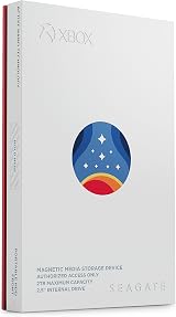 Seagate FireCuda Gaming HDD 2TB Starfield Edition External USB 3/2 PC Xbox view 3