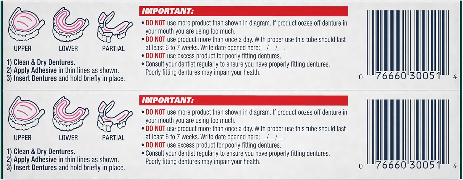 Amazon Com Fixodent Food Seal Plus Scope Denture Adhesive Cream