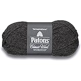 Patons Classic Wool Yarn, Dark Grey Mix (244077-225)