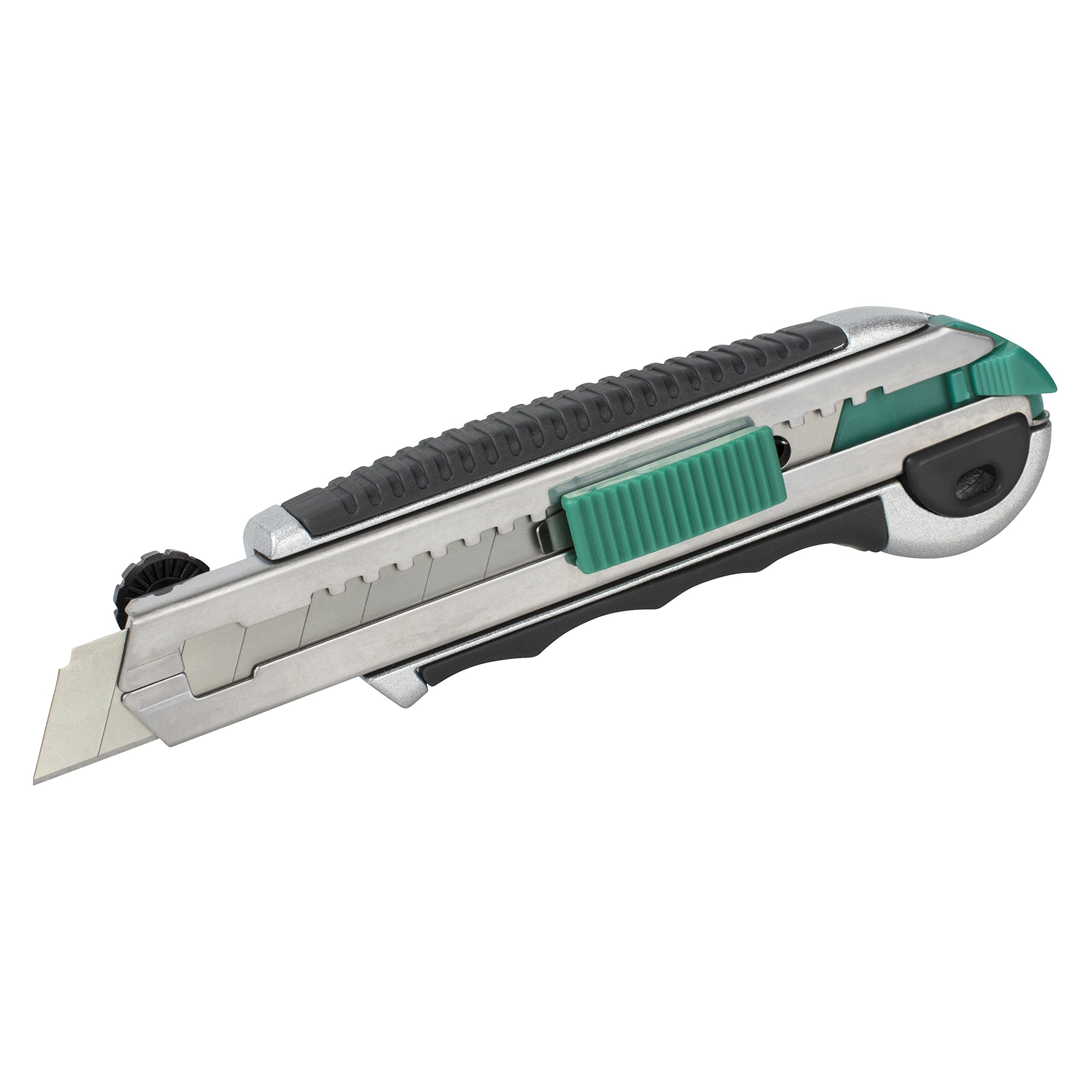 wolfcraft Professional Snap-Off Blade Knife, 18 mm I 4136000 I Knife for Heavy use