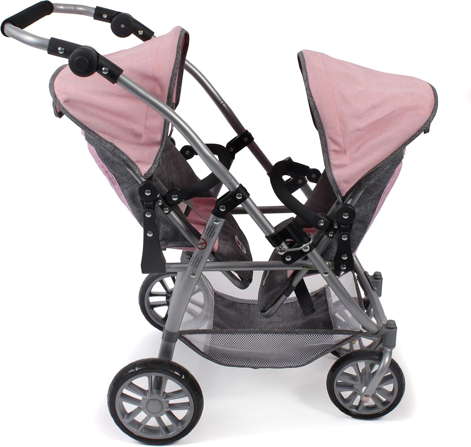 Bayer Chic 2000 689 15 Doll pram, Rose, 71*47*79 cm - Image 3