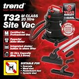Trend T32 M-Class Dust Extractor 800W 240V Compact High Efficiency Black view 3