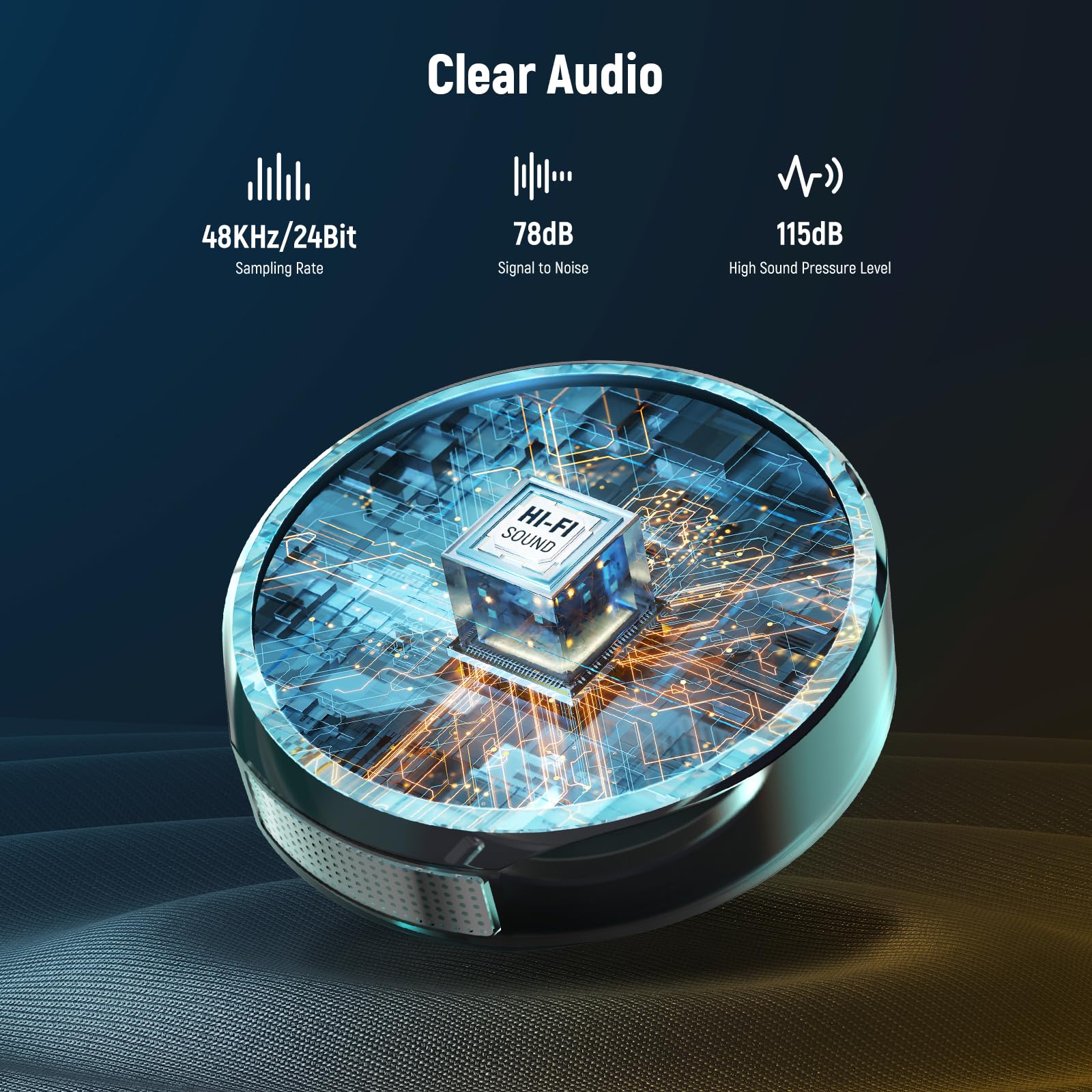 NEEWER Wireless Lavalier Microphone System Compatible with iPhone Android Phone PC Laptop Computer, Noise Cancelling Mini Lapel Mic Set with USB C OTG Charging Case 24H Battery 200m Long Range, KM18