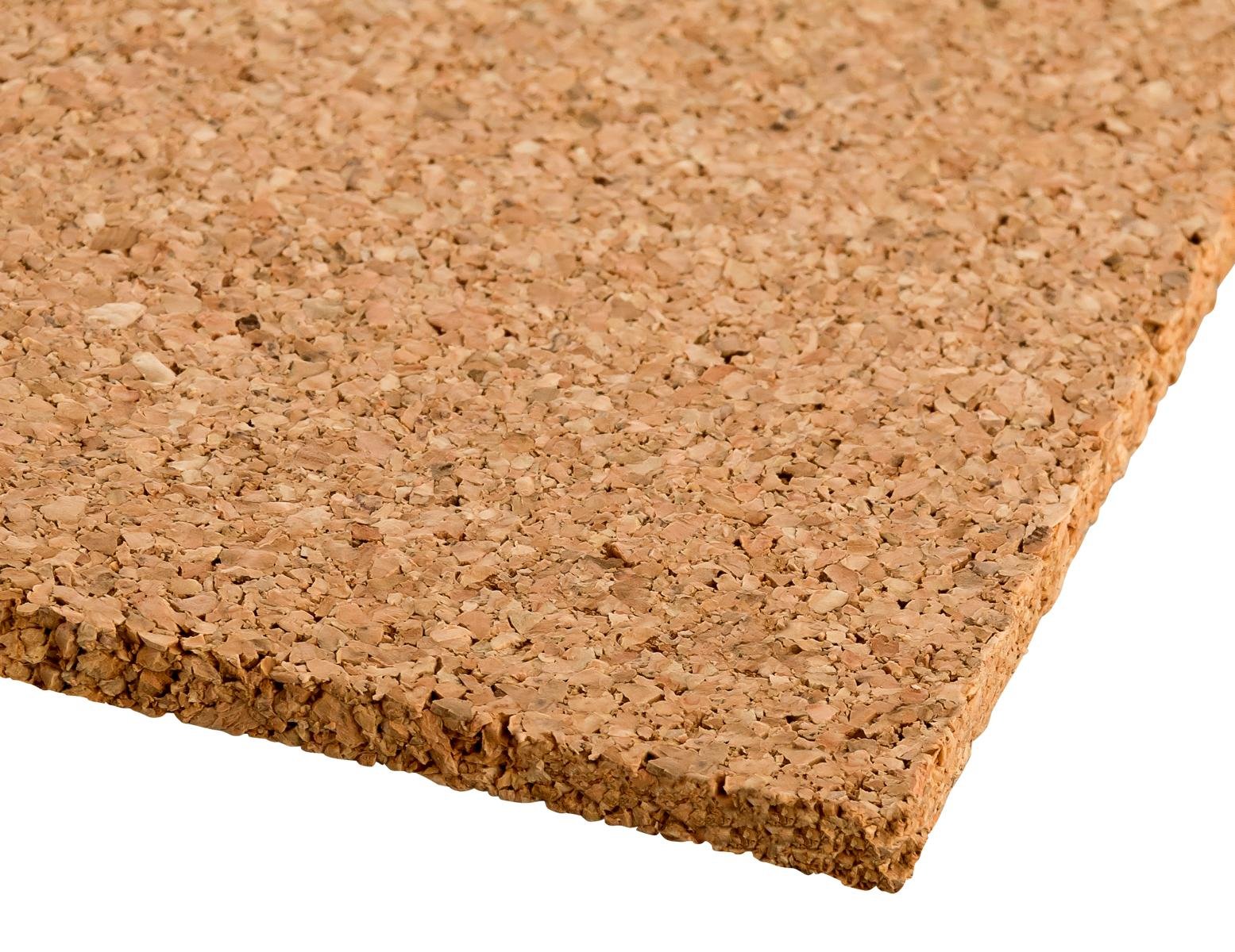 Cork Board Self-Adhesive 900 x 600 mm - 5 mm Thick - Cork Board with Orafol Adhesive Film - Pressed Cork for Pin Board, Wall Cladding, Model Building, Sound Insulation and Decoration