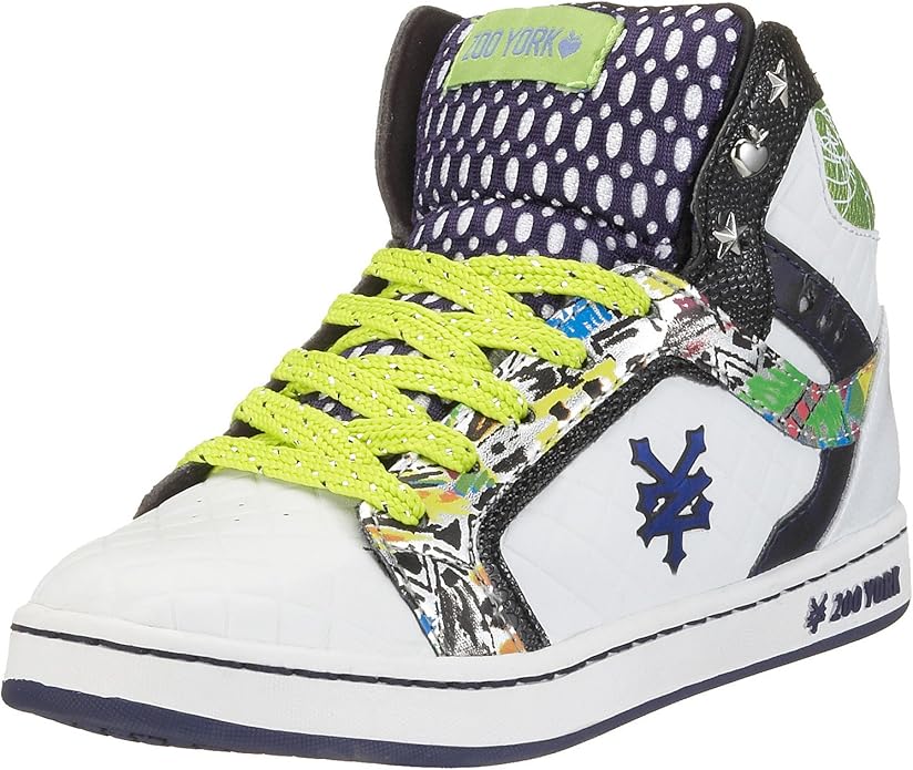 Zoo York Women's Middah Trainer White/Multi 41574WMLT 2 UK Amazon.co