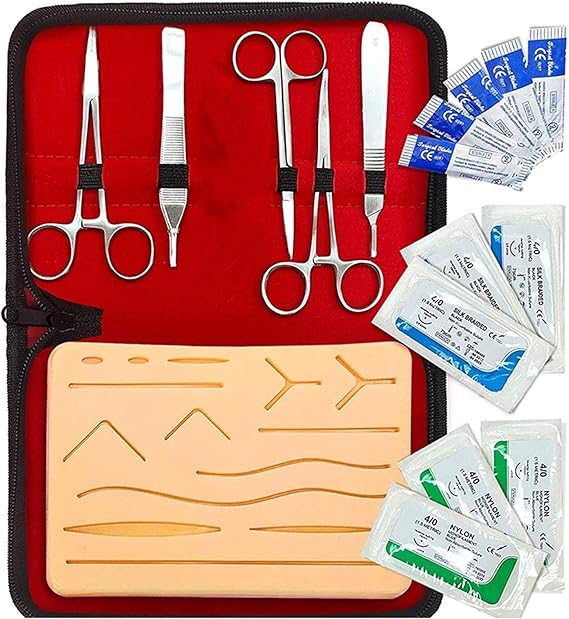 AOXING Suture Practice Kit for Medical Students Complete Kit (21