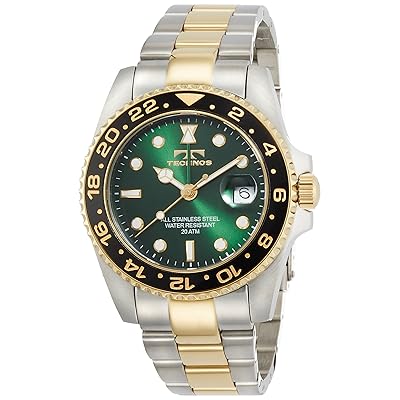 TECHNOS ゴールド グリーン ドレスウォッチ 楽天市場】technos watch green（腕時計）の通販