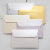 Clairefontaine Pollen Iridescent White Envelopes C6 20 Pack 120gsm view 5