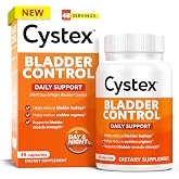 Cystex Bladder Control for Women, Helps Reduce Leaks &amp; Urgency, 48 Capsules | Reduces Stress Incontinence from Sneezing, Laughing, Coughing, &amp; Exercise, Pumpkin Seed &amp; Soy Germ Extract