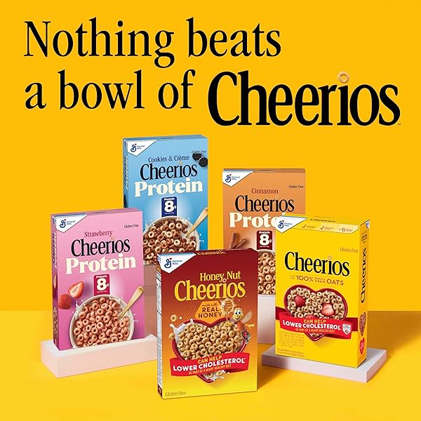VERY BERRY CHEERIOS, HEART HEALTHY GLUTEN FREE BREAKFAST CEREAL, MADE WITH WHOLE GRAIN OATS, 10.9 OZ