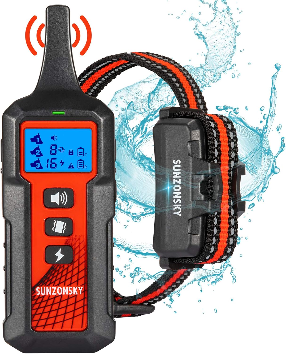 automatic electric shock dog training clothes tie remote control,LCD