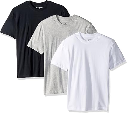 Amazon Com Nick Graham Men S 3 Pack Basic Cotton Crew Neck T