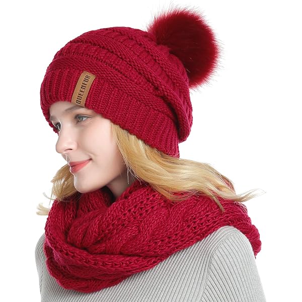 Isotoner Women's Chunky Cable Knit Sherpasoft Mittens - Warm Fleece Lined Winter Gloves