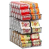 3 Pack Can Storage Organizer For Pantry,Stackble