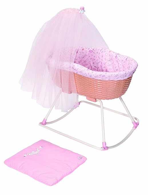 Baby Annabell Traditional Rocking Bed Amazon.co.uk Toys & Games