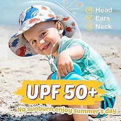 Baby Sun Hat Kids Summer UPF 50+ Toddler Bucket Hat