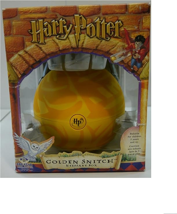 HARRY POTTER Oro Snitch Caja de Recuerdos: Amazon.es: Hogar