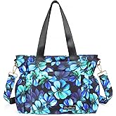 CLOUDMUSIC Crossbody Bags Shoulder Tote Handbag Nylon With Straps Waterproof Multi Bottle Pockets For Women Trendy