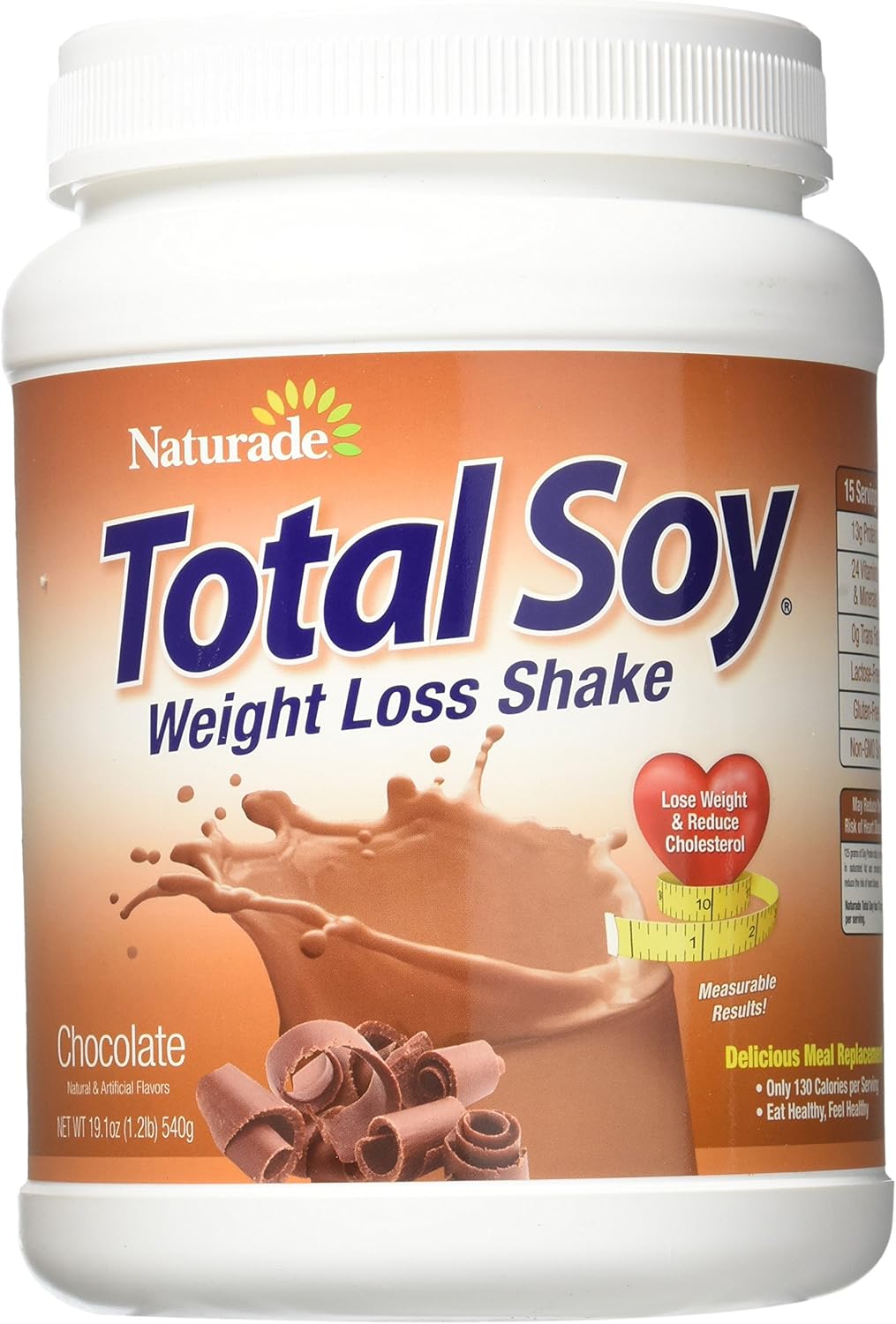 Naturade Total Soy Meal Replacement Supplement, Chocolate