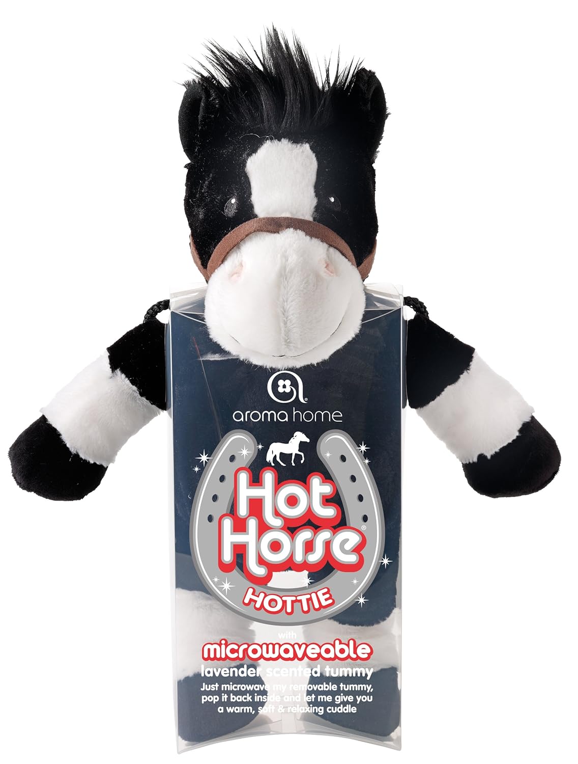 Aroma Home - Caballo térmico de peluche con bolsa caliente apta ...