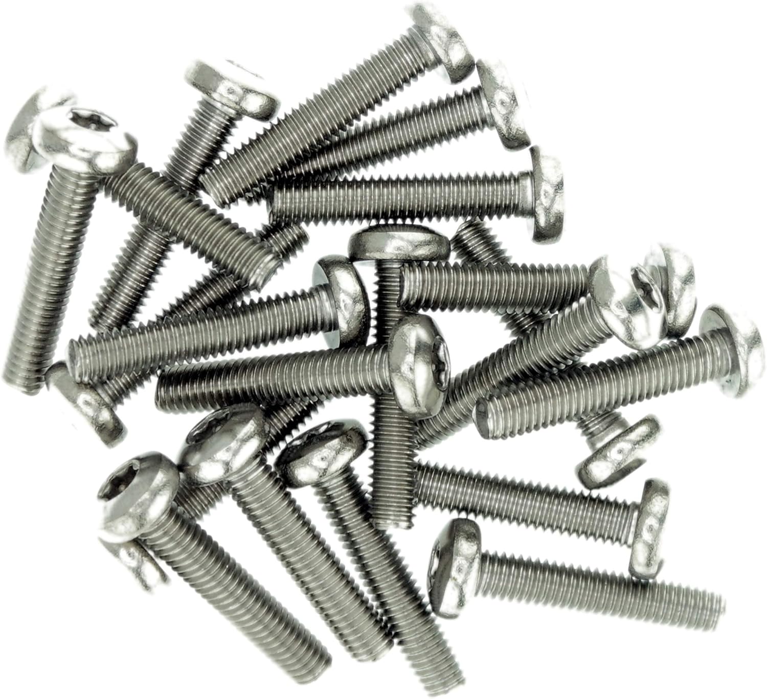 M2.5 (2.5mm x 10mm) TX Pan Thread Rolling Screw - Stainless Steel (A2) (Pack of 20), M2.5x10 - A2 (20) - Image 3
