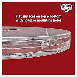 TROOPS BBQ 9” Lazy Susan Turntable Organizer for