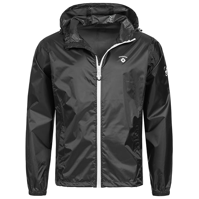 Höhenhorn Wildstrubel Herren Regen Jacke Outdoor Rain Freizeitjacke Kapuzenjacke