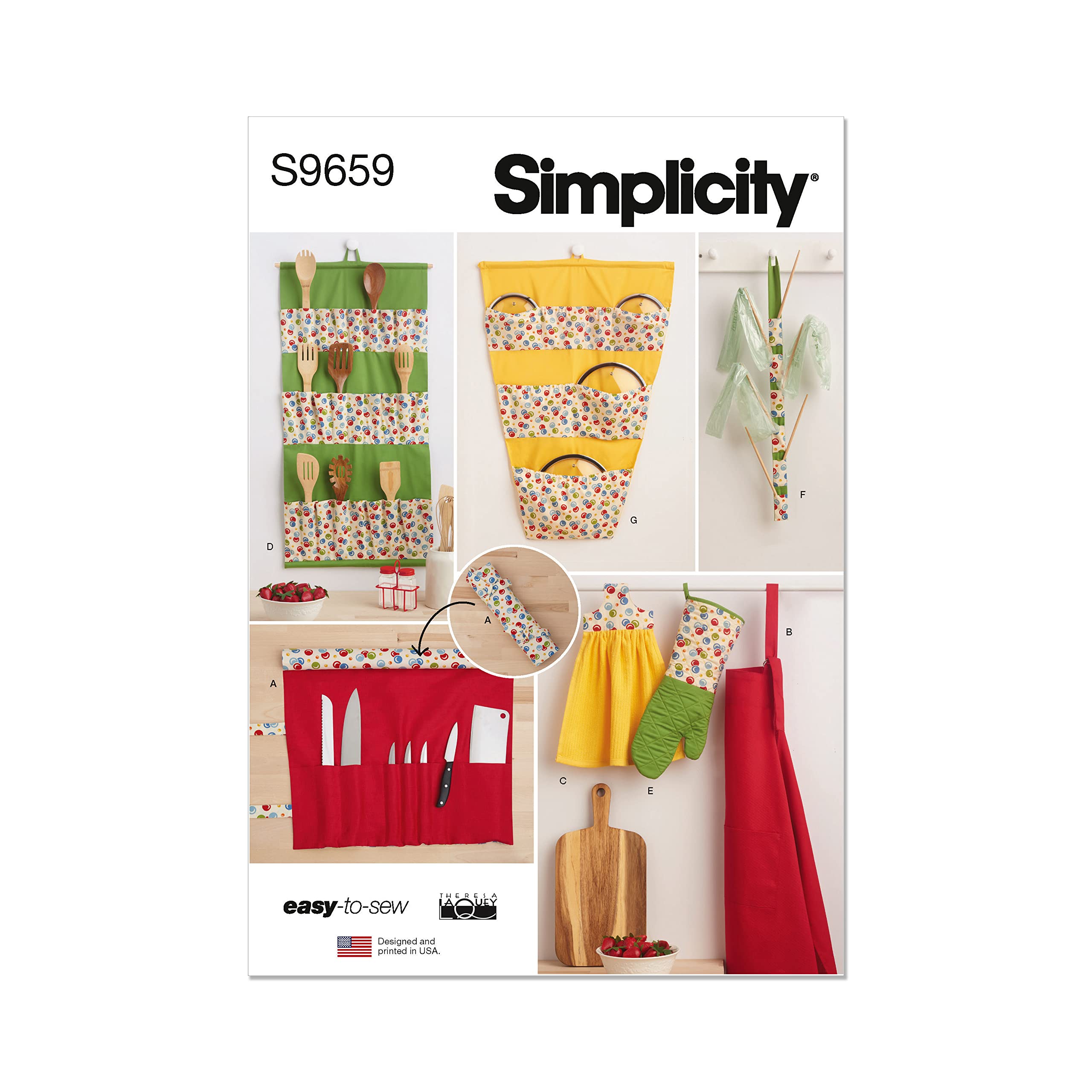 Simplicity SS9659OS Kitchen Accessories by Theresa LaQuey OS (ONE Size)