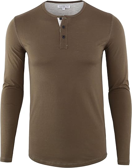 athletic henley shirt