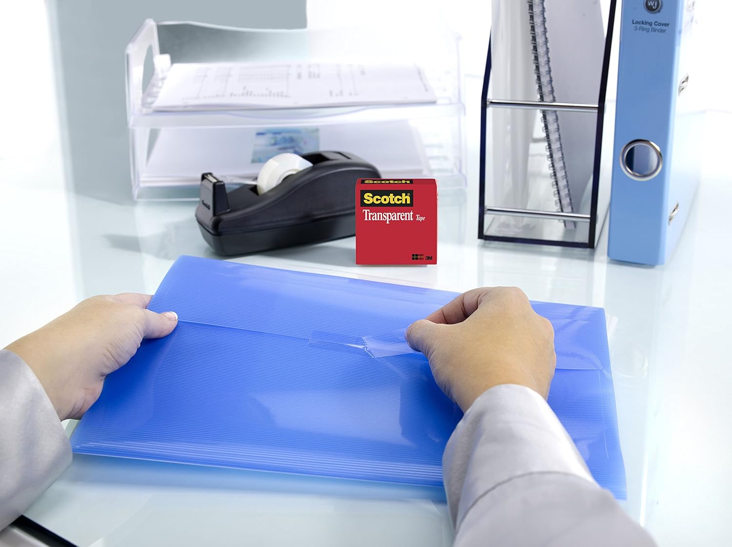 Scotch Transparent Tape, 1/2 in x 1296 in, 2 Boxes/Pack (600) : Clear Tapes : Office Products