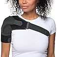 FIGHTECH Shoulder Brace for Torn Rotator Cuff for Men and Women - Support & Pain Relief (Black, X-Small)