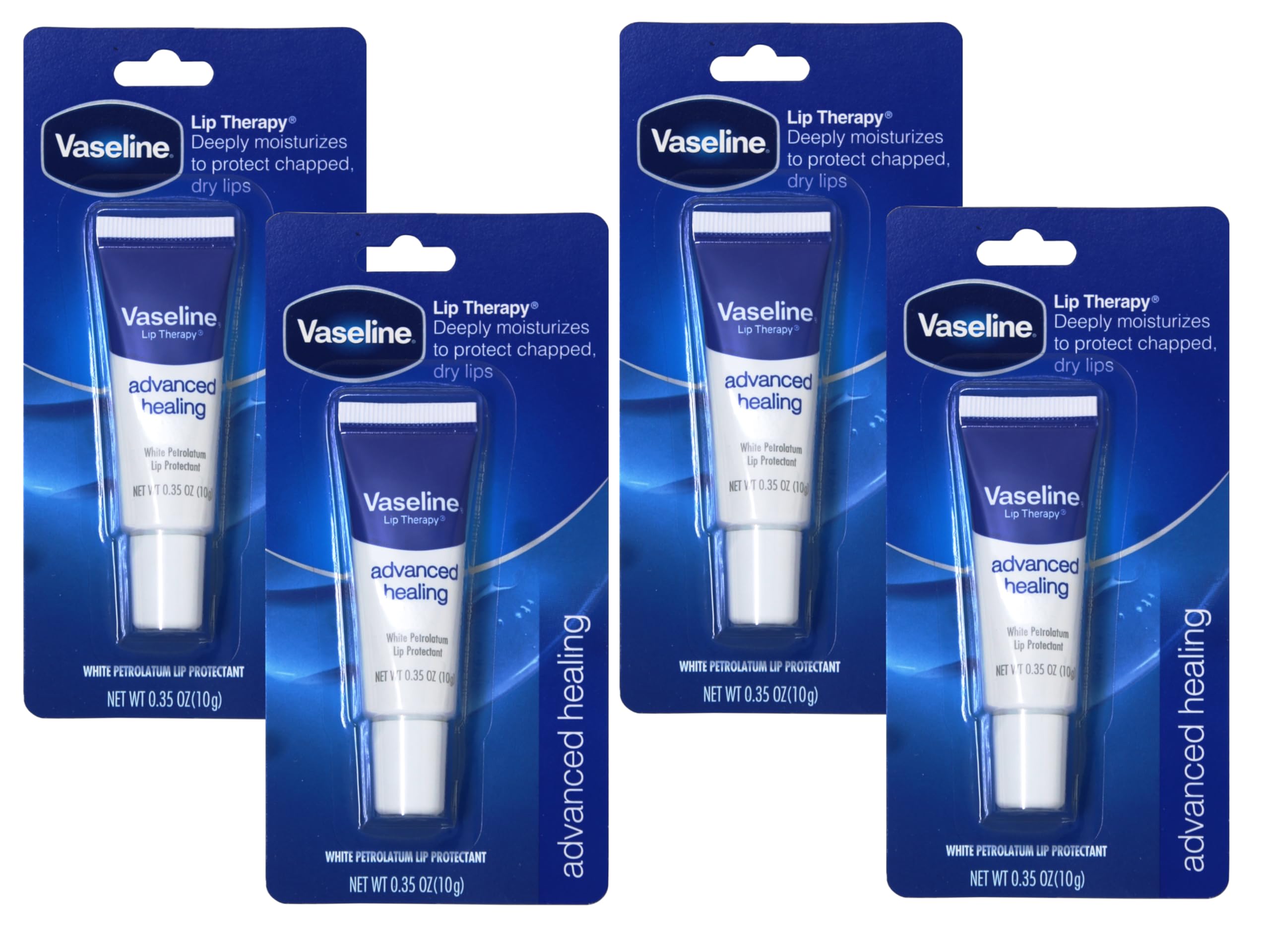 VASEL LIP THERAPY TUBE 10 GM Pack of 4