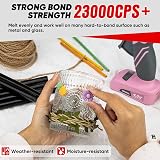Shall 100-Pack Black Glue Sticks 0.43in x 8in for All-Temp Glue Guns view 3