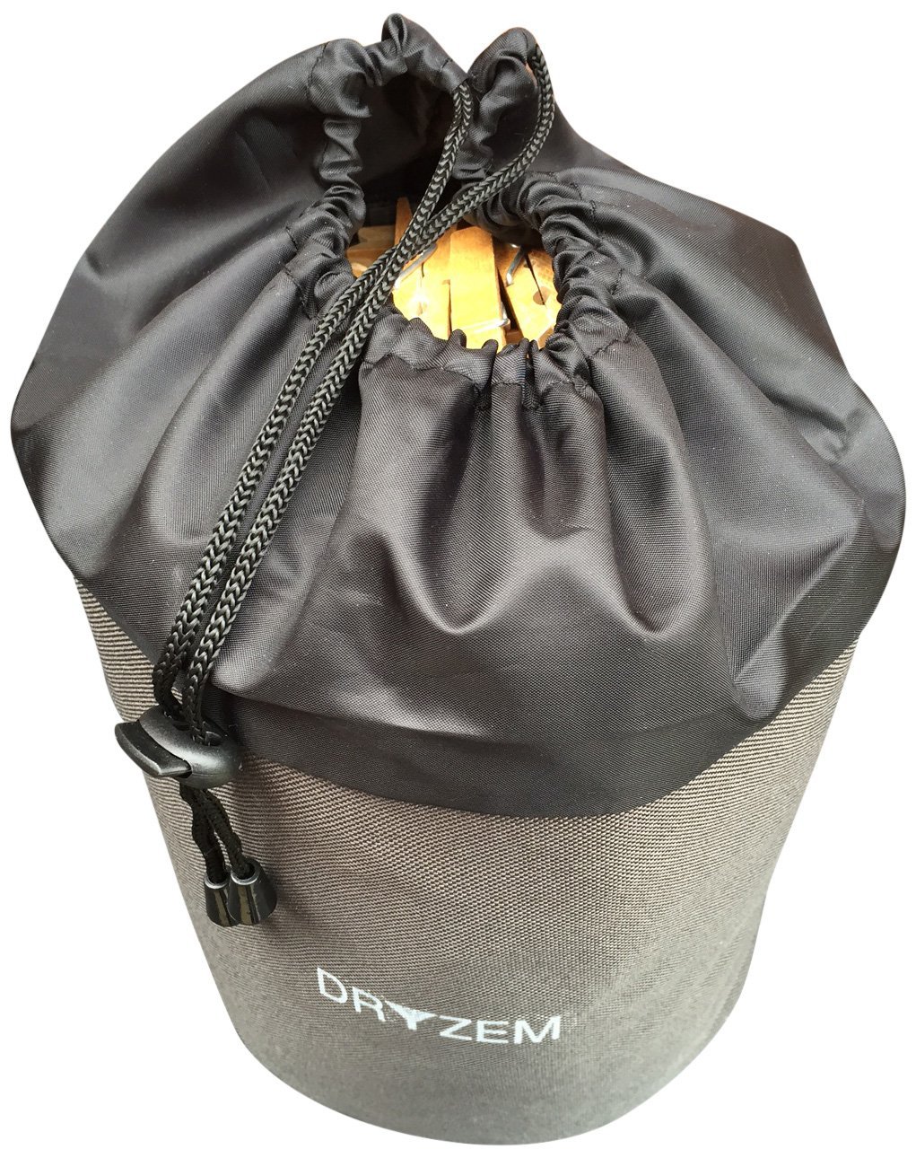 DRYZEM Large Weather Resistant Clothes Peg Bag with Hanger Clip2 Year