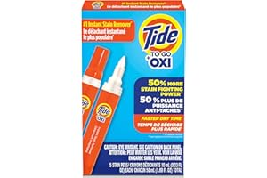 Tide To Go Stain Remover for Clothes, Tide Pen Stain Remover, Instant Stain Remover Pen & Spot Cleaner, Portable & Travel-Fri