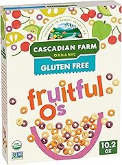 Cascadian Farm Organic Cereal, Fruitful O's, 10.2 Oz