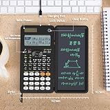 NEWYES Scientific Calculator Rechargeable with Writing Tablet and Pen view 2