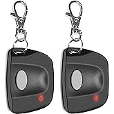 2-Pack 10 Dip Switch MultiCode Gate Opener Remote 3089 308911 300MHZ | 3-Year Warranty Compatible with 300MHZ 10 Pin 10 Digit Multi-code Gate Garage Door Opener